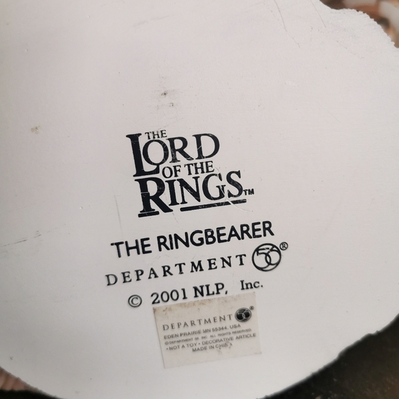 Very rare lord of the rings department 56 the fellowship of the rings waterglobe - Picture 7 of 7